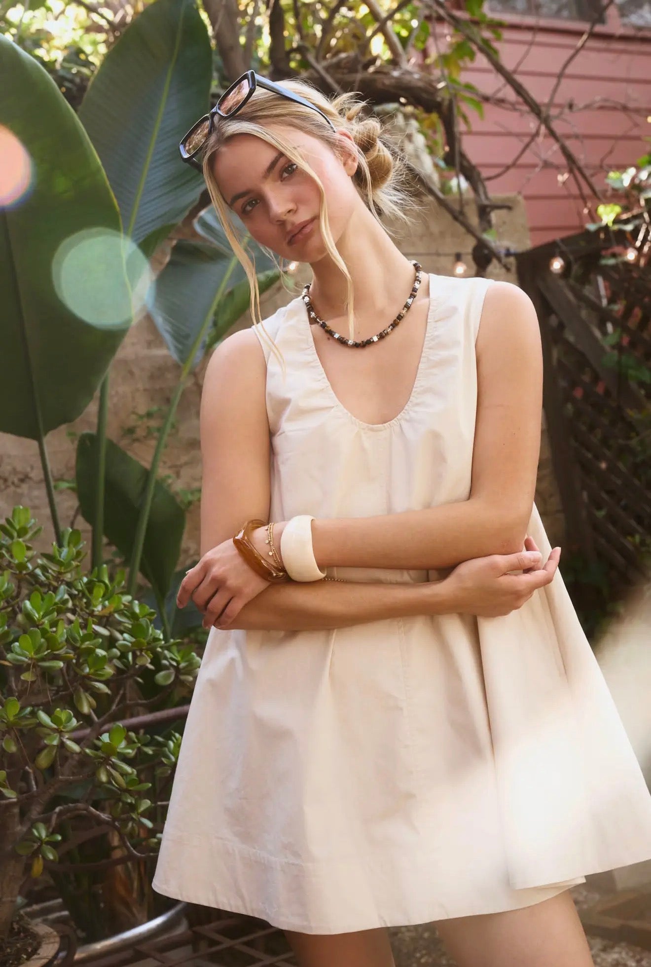 Sleeveless Mini Dress