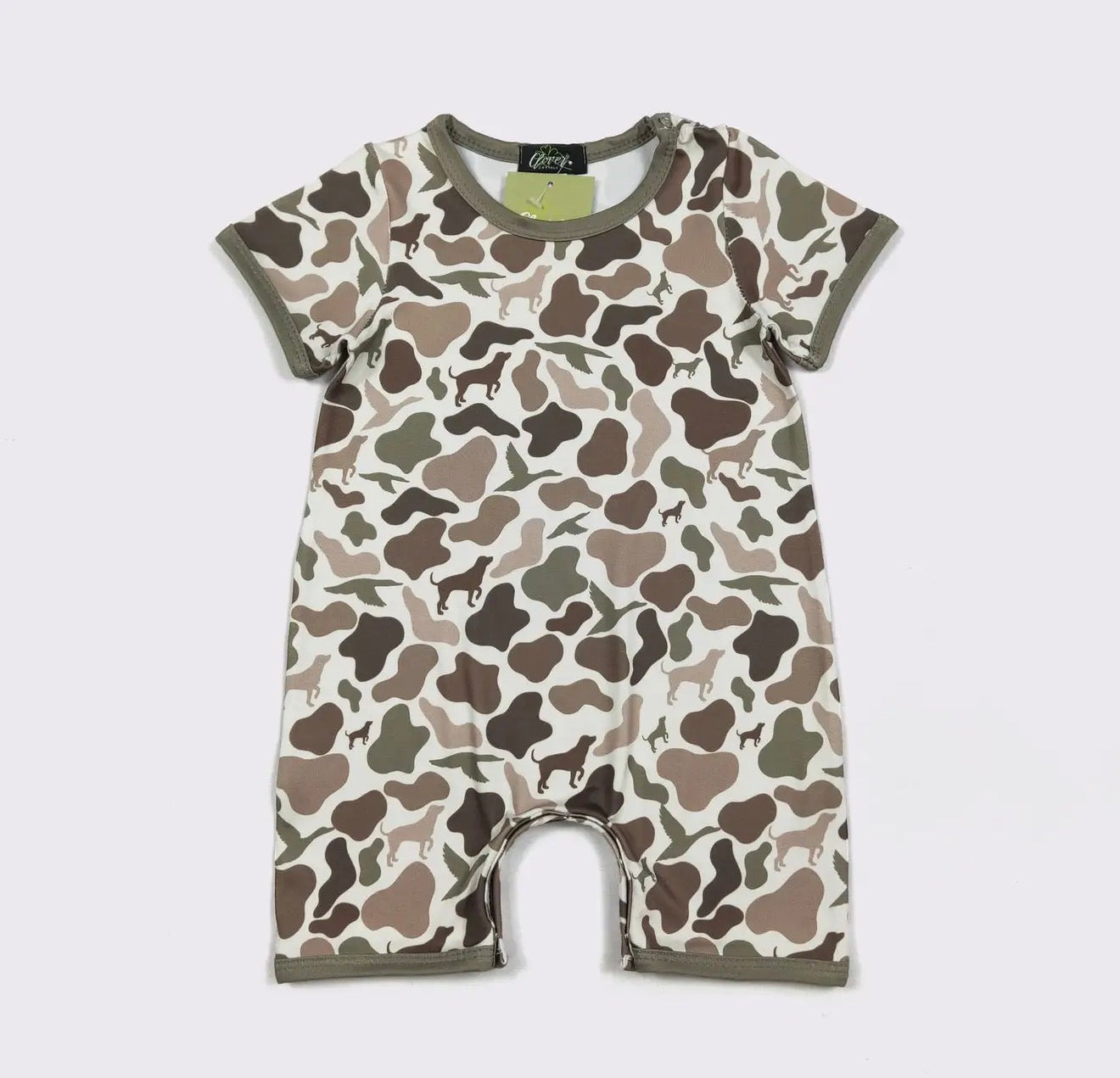 Camo Hound Romper