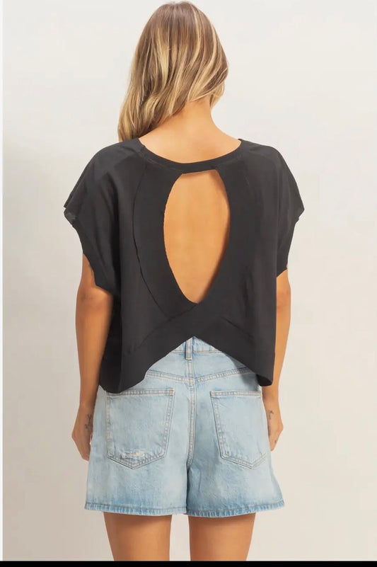 Open Back Everyday Tee