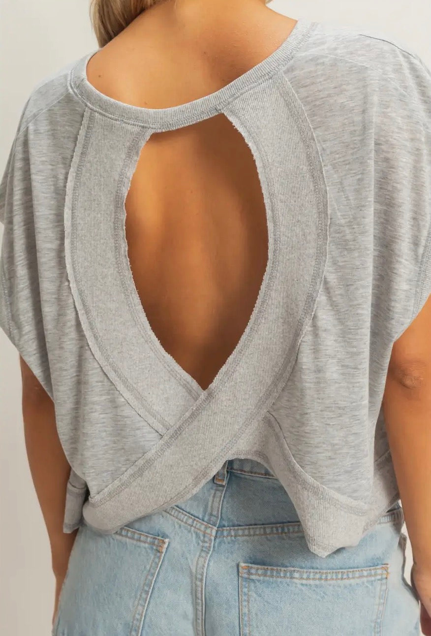 Open Back Everyday Tee