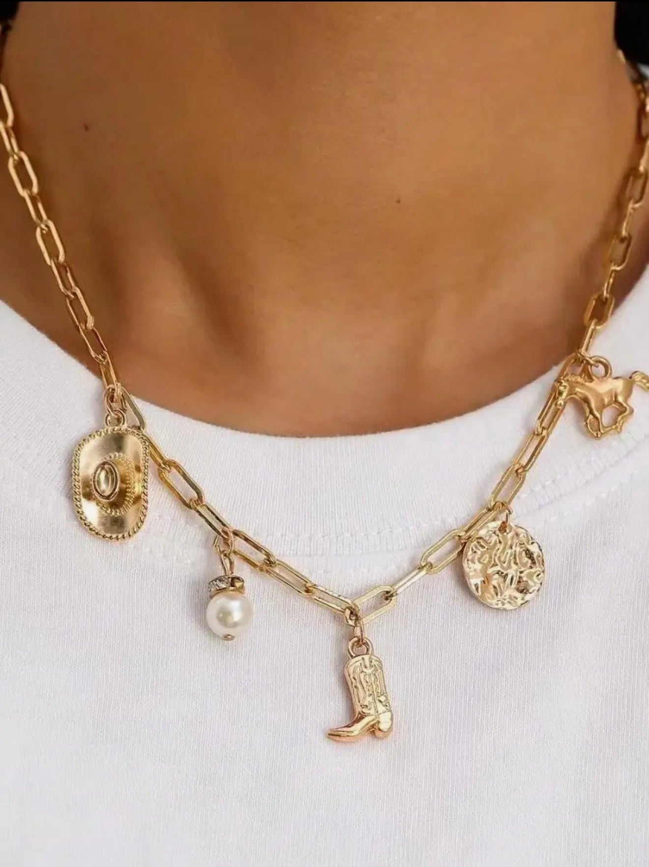 Western Charm Chain Necklace
