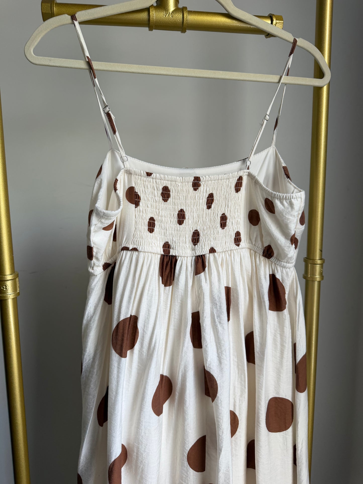 Polka Dot Midi Dress