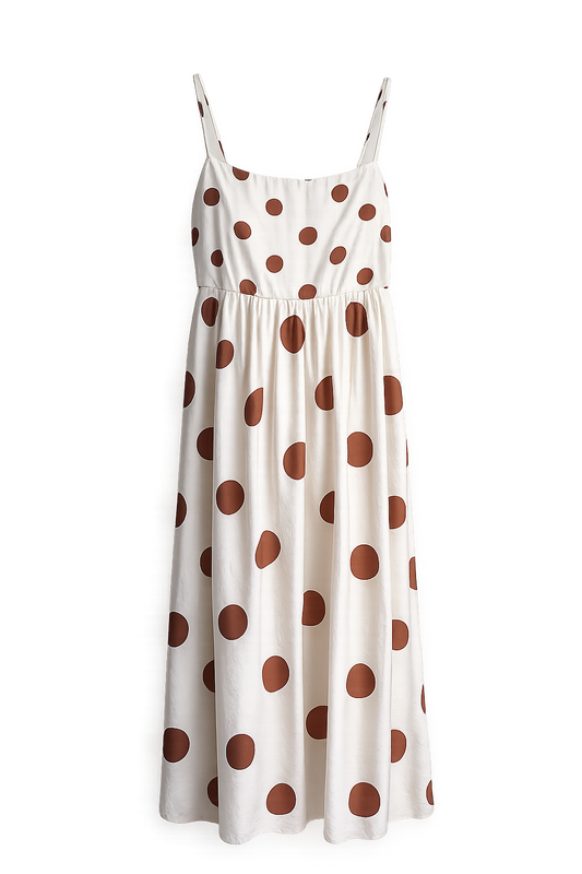 Polka Dot Midi Dress